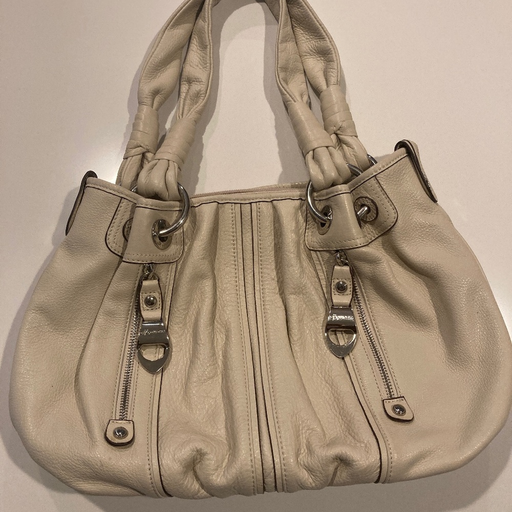 Cream B. Makowsky Purse